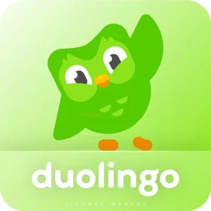 خرید اکانت و اشتراک دولینگو Duolingo پلاس + مکس (آنی)